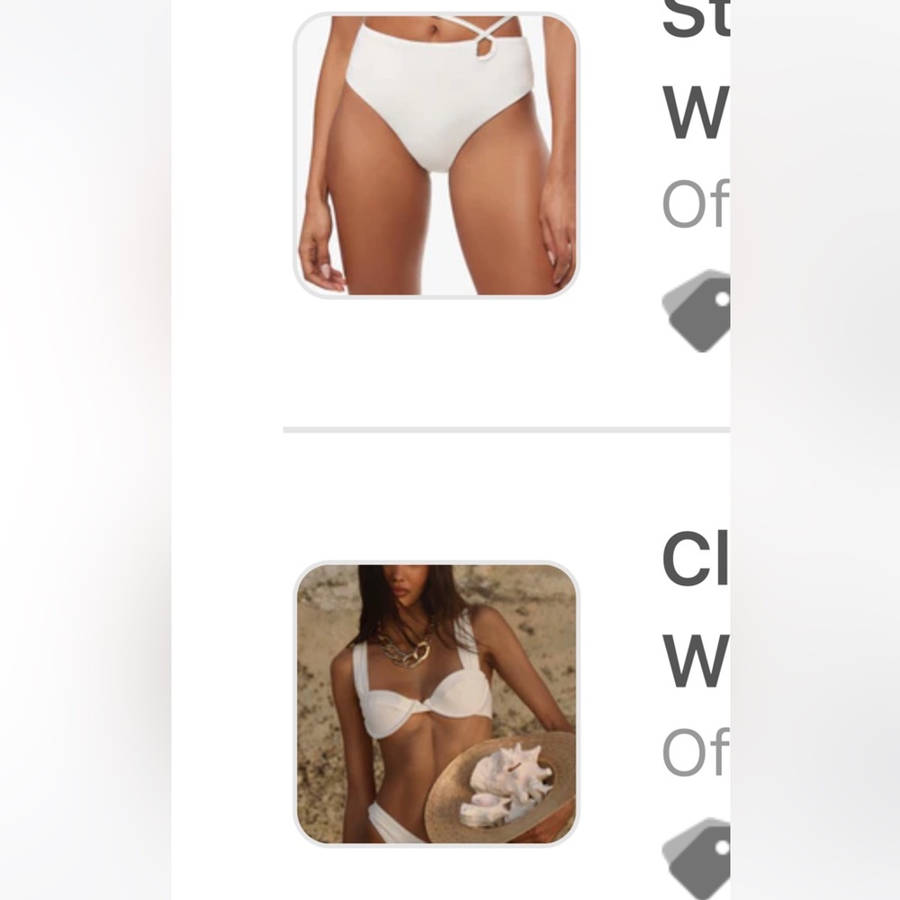 WeWoreWhat Bikini Set